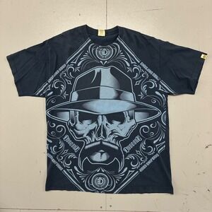 Dyse One Redefined Streetwear Lowrider Graphic T-Shirt Black XL Vintage Y2K